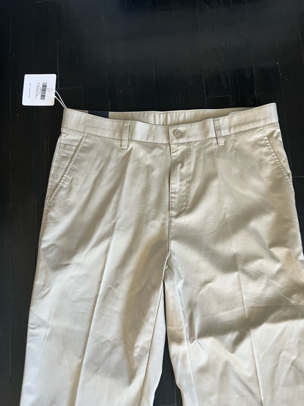 FREVE Men's Khaki Chino Pants - Classic Fit - Picture 3 of 9